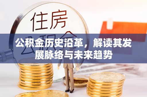 大足公积金历史沿革，解读其发展脉络与未来趋势