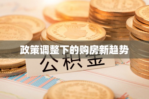 大足政策调整下的购房新趋势