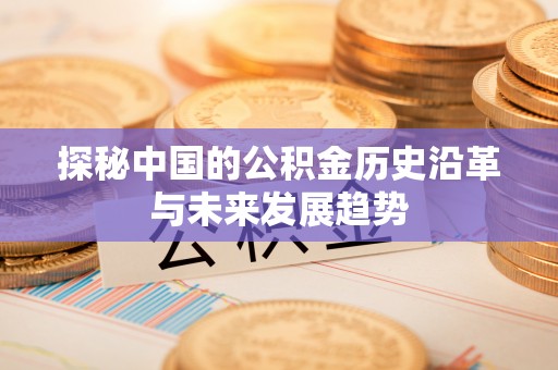 大足探秘中国的公积金历史沿革与未来发展趋势