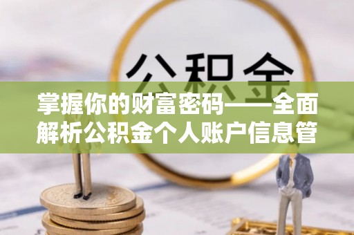 大足掌握你的财富密码——全面解析公积金个人账户信息管理与优化