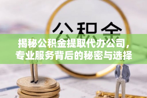 大足揭秘公积金提取代办公司，专业服务背后的秘密与选择指南
