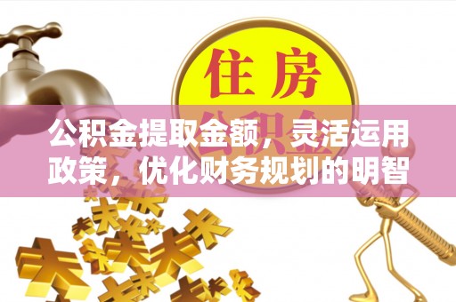 大足公积金提取金额，灵活运用政策，优化财务规划的明智选择