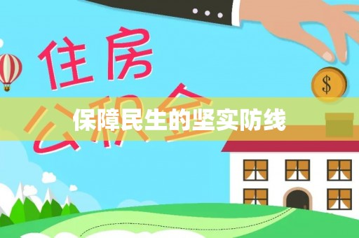 大足保障民生的坚实防线