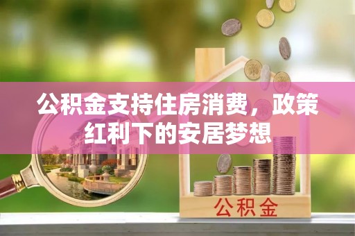 大足公积金支持住房消费，政策红利下的安居梦想