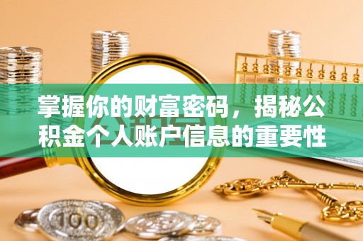 大足掌握你的财富密码，揭秘公积金个人账户信息的重要性