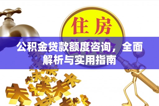 大足公积金贷款额度咨询，全面解析与实用指南