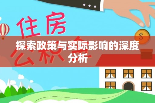 大足探索政策与实际影响的深度分析