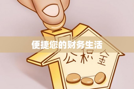 大足便捷您的财务生活
